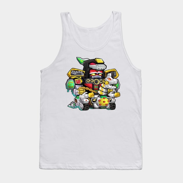 ultrazord Tank Top by mprokolo corgi